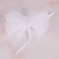 Elegante witte ballet tule taarttopper decoratie voor verjaardagsfeestje van meisjes - Witte Ballet Gaas (1 Stuk) / 1 Stuk / Wit