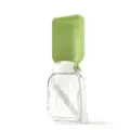 Bouteille d'eau portable pour chien en voyage, avec récipient transparent et gamelle verte. - Petit 950ml / Vert