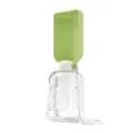 Bouteille d'eau portable pour chien en voyage, distributeur d'eau extérieur avec grande écuelle. - Grand 1500ml / Vert