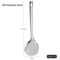 Mini cuillère de service en acier inoxydable 304 de 26,5 cm sur 7,6 cm - Pelle de Service (Acier Inoxydable 304)