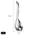 Cucchiaio da portata in acciaio inossidabile 304, 25,8 cm, argento, peso 98g - 304 Grande (1.2mm)