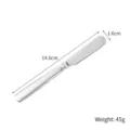 Premium stainless steel butter knife spreader with 14.6cm length and 45g weight specs - Butter Knife / 14.6cmx1.6cm / Silver