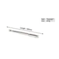 Stainless steel sashimi tongs, 180mm small size professional kitchen food clip tool - Small (201 Stainless Steel)