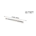 Stainless steel fish tong for seafood, small size variant, 180mm total length - Small (304 Stainless Steel)