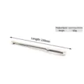230mm professional stainless steel food tongs for seafood buffet and restaurant use - Medium (304 Stainless Steel)