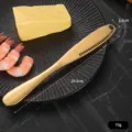 Goldene Butterdose aus 430er Edelstahl mit Löchern zum Bestreichen von Käse und Marmelade - L / Gold