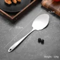 Edelstahl-Servierlöffel, 32,5 cm Länge und 104 g Gewicht, robustes Küchenwerkzeug - Serving Spoon (Drop Hole)