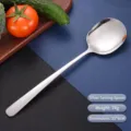 Cucchiaio da portata in acciaio inox 304 argento, 25 cm, per catering e uso domestico - Cucchiaio di servizio