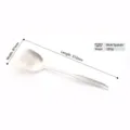 Durable one-piece stainless steel spatula, 372mm long and 97mm wide kitchen tool - Spatula / 372x97mm