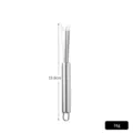 Stainless steel pineapple eye remover tool featuring 19.8cm length and 31g weight - Pineapple V-Eye Remover