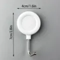 Gancio magnetico bianco forte per frigorifero supporto in metallo accessorio pratico utile - Bianco