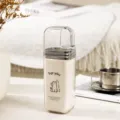 Portable travel mouthwash cup toothbrush storage box set multi-functional holder - Little Dog Pattern