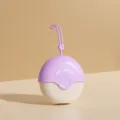 Rouleau anti-peluches mini violet pour poils d'animaux et vetements format compact - Violet