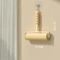 Πρακτικό ρολό καθαρισμού ρούχων με εργονομική λαβή και γάντζο τοίχου για κατοικίδια ζώα. - Λαβές τύπου "Tanghulu" / Beige 16CM
