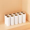 Lint roller refills 10 packs, strong viscosity, diagonal tear design, easy replacement. - 30 Sheets / Replacement Paper Refills