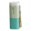 Portable travel toothbrush cup toiletry organizer multi-functional wash cup with lanyard. - OPP Packaging / Green