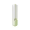 Portable lint roller for clothes and pet hair removal, easy tear sticky roller brush green. - Matcha Green