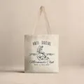 Detalle del estampado Anti Social Mermaids Club en una bolsa de lona. - Anti Social Mermaids Club (jiayingstd123) / 34*39cm