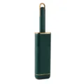 Portable lint remover brush dark green gold aesthetic pet hair cleaner tool for clothes daily use - Bag Packaging / Green