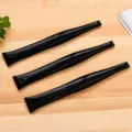 Black plastic gap cleaning scraper kitchen tool set of three pieces main view presentation - Single OPP Package / Black