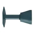 Silicone punch-free magnetic door stopper, anti-collision door stop for home bathroom. - (Wall-Mounted) Dark Blue