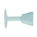 Light blue silicone door stop wall protector punch free door bumper stopper for home use - Sky Blue (Wall-Mounted)