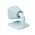 Silicone door stopper punch-free door stop light blue bumper home bathroom protector - Sky Blue (Floor Style)