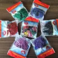 Portable travel clothesline with clips, elastic windproof clothes line for outdoor and home use - OPP Packaging / Special Offer (Random Hook Color)