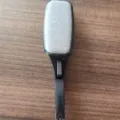 Zwarte handgreep elektrostatische pluisjesborstel voor kleding en huisdieren haar, roterend. - Zwart Handvat + Grijs Doek