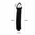 Outdoor multi-functional triangle quick-draw nylon strap hook with lightweight design. - Medium (22cm*3.7cm)