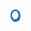 Anello a molla in metallo blu moschettone rotondo per accessori borse ferramenta - Blu