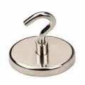 Heavy duty magnetic hook with strong neodymium magnet base for versatile office and home use. - E60 Boxed (1 Pack)