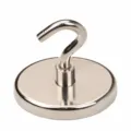 Heavy duty neodymium magnetic hook with strong pull force, ideal for kitchen or office. - E75 Boxed (1 Pack)