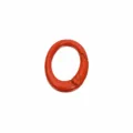 Anello a molla in metallo colorato per borse, cuffie, bambole e collegamenti di accessori. - Arancione