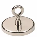 F75 Heavy Duty Retrieval Neodymium Magnet Closed Ring Strong Magnetic Hook 7.5cm (1 Pc) - F75 Boxed (1 Pack)
