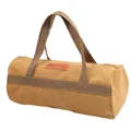 Borsa per Attrezzi da Campeggio in Tela Kaki Custodia Cilindrica per Picchetti da Tenda - Kaki