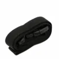 Black multi-functional packing strap with buckle, durable outdoor luggage and tent tie down. - 25mm*1.3m / Black