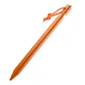 Picchetto da tenda triangolare in alluminio con corda riflettente per campeggio. - 18cm / Oro