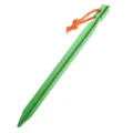 Picchetto da tenda in alluminio verde con corda riflettente, picchetto leggero per campeggio. - 18cm / Verde