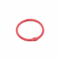 3cm colorful metal binder ring loose leaf ring red DIY crafts book rings accessories - Red