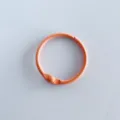 Colorful 3cm loose leaf binder rings candy color book rings DIY accessories for crafts. - Nude