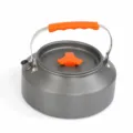 Bouilloire de camping en aluminium léger théière portable pour randonnée en plein air 1,6L - 1,6L
