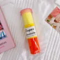 Seamless high elasticity hair ties in yellow and orange boxed set for women accessories - 30 PCS / Yellow Series