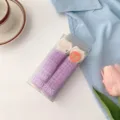 Set di due mollette per bigodini viola per frangia voluminosa e radici dei capelli - 2 pezzi per scatola / Viola