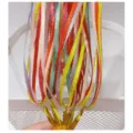 Nastri colorati per trecce di capelli per bambini con accenti dorati. - 30 pezzi / Stile Retrò 3