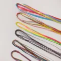 Assortimento di corde colorate e nastri di raso per acconciature creative per bambine - 30 pezzi / Multicolore