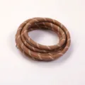 Corde de téléphone tressée de 8 mm lanière de cou en polyester accessoire DIY - 8 mm marron clair