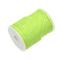 Corda paracord riflettente verde a 7 fili su bobina per campeggio all'aperto e tende. - Verde fluorescente