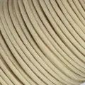 Beige 7-core paracord touw voor outdoor camping survival armband weven, zeer sterk. - Goud