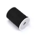 Corda paracord nera da 4mm a 7 fili su bobina bianca per campeggio e attività all'aperto. - 15# Nero